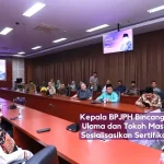Kepala BPJPH Bincang Bareng Ulama dan Tokoh Masyarakat Sosialisasikan Sertifikasi Halal