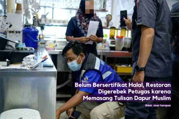 Pasang Label Halal Palsu, Restoran Ini Digrebek karena Sesatkan Muslim Foto Sinar Harian Baca artikel detikfood, Pasang Label Halal Palsu, Restoran Ini Digrebek karena Sesatkan Muslim selengkapnya httpsfood.detik.cominfo-kulinerd-7733900pasang-label-halal-palsu-restoran-ini-digrebek-karena-sesatkan-muslim.