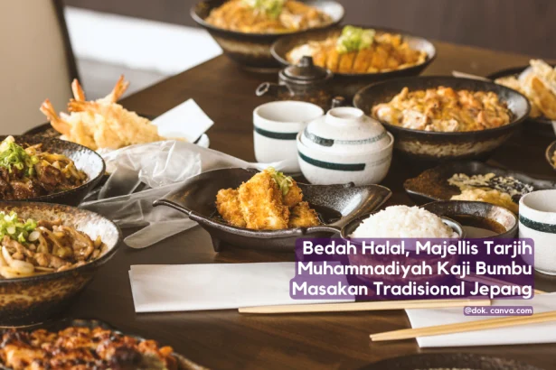 bedah halal masakan tradisional jepang