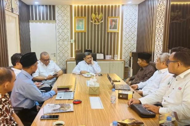 mathlaul-anwar audiensi di BPJPH