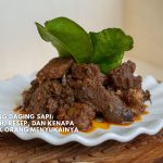 Rendang Daging Sapi Sejarah, Resep