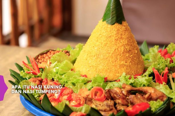 apa itu nasi kuning dan nasi tumpeng