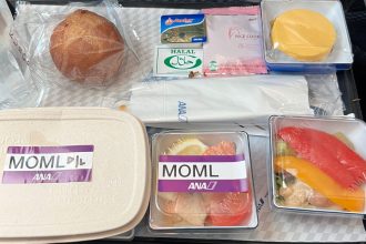 menu halal jepang ANA