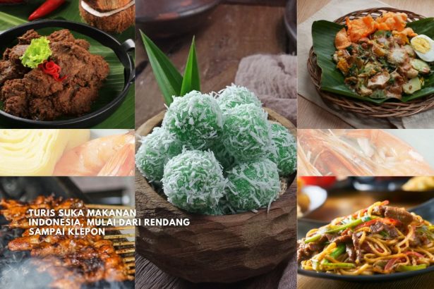 Turis Suka Makanan Indonesia, Mulai dari Rendang Sampai Klepon