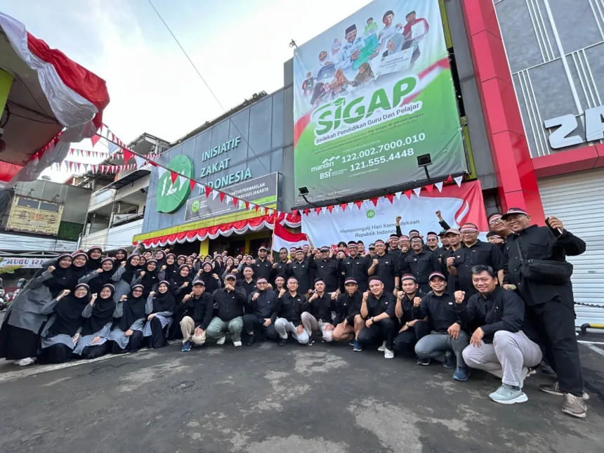 Laznas IZI Gelar Upacara HUT RI