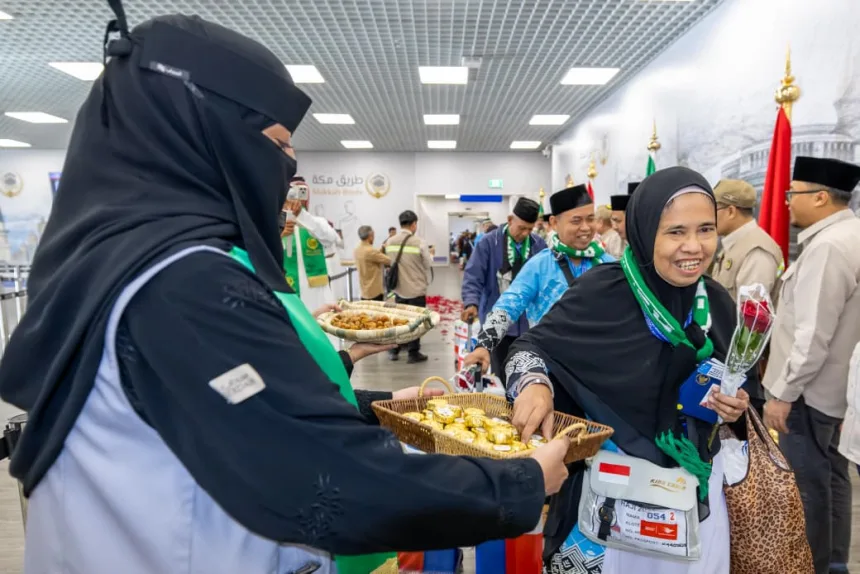 Jemaah Haji Indonesia tiba di Madinah